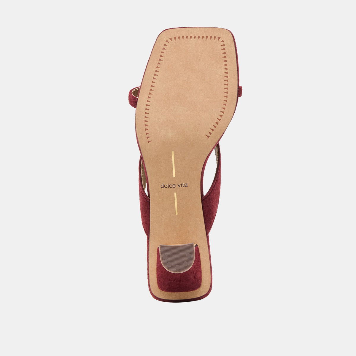 Dolce Vita SHOES Brevel Oxblood Suede Heels