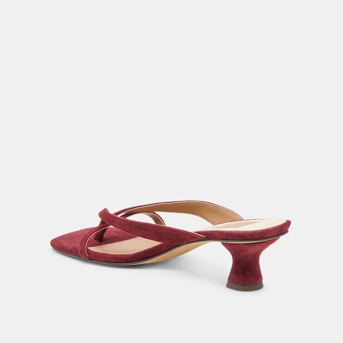 Dolce Vita SHOES Brevel Oxblood Suede Heels