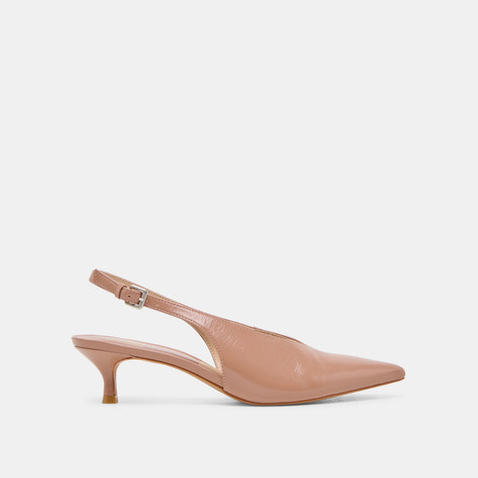 Dolce Vita SHOES ALENNA HEELS WHISKEY CRINKLE PATENT
 – Dolce Vita