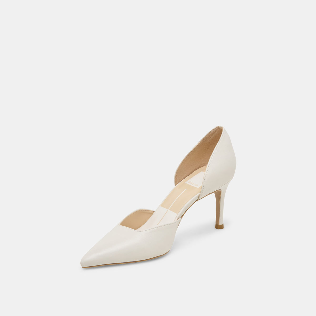 Dolce Vita SHOES ELOY HEELS WHITE LEATHER
 – Dolce Vita