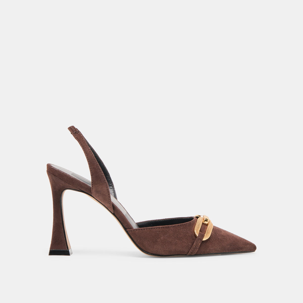 Dolce Vita SHOES Malik Mahogany Nubuck Heels