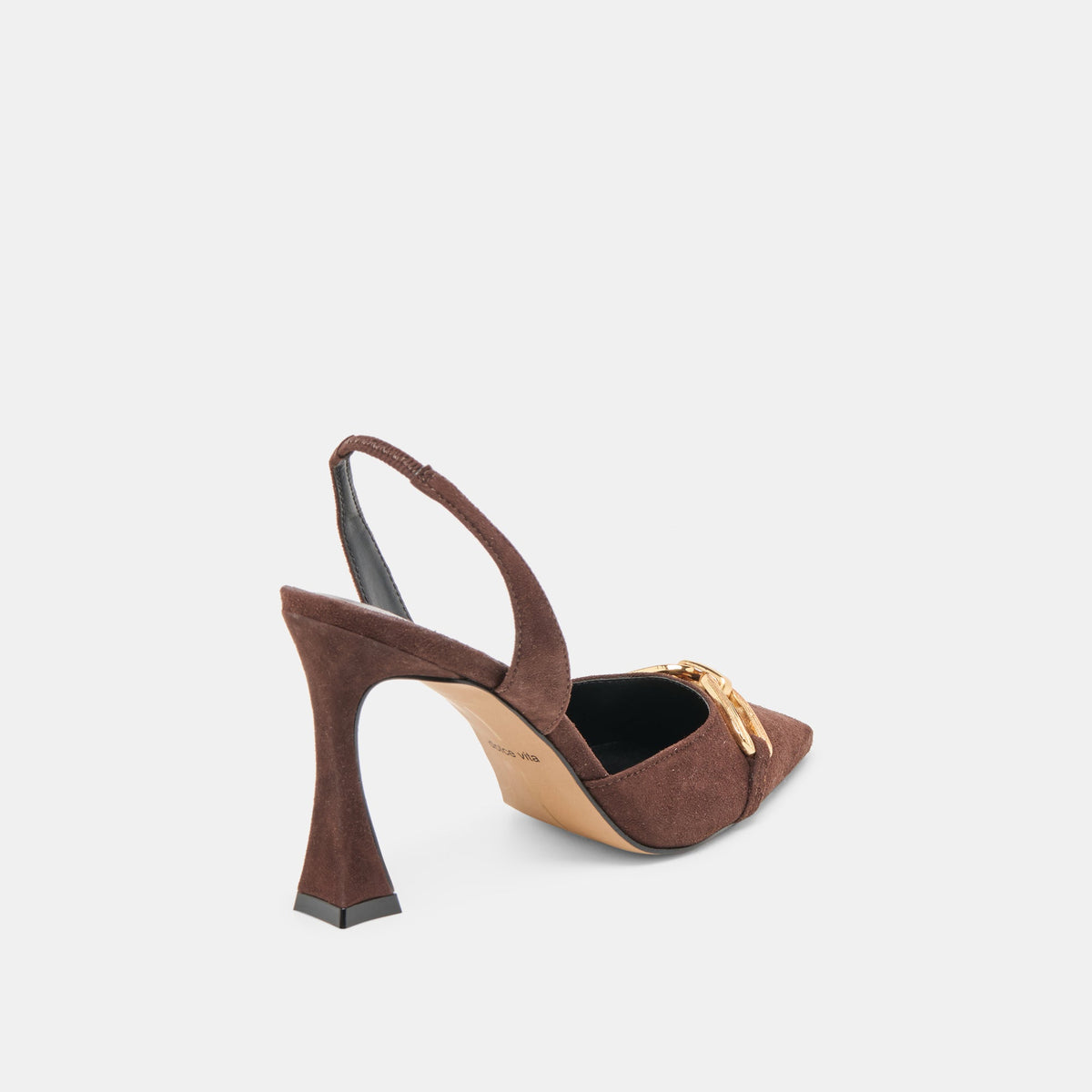Dolce Vita SHOES Malik Mahogany Nubuck Heels