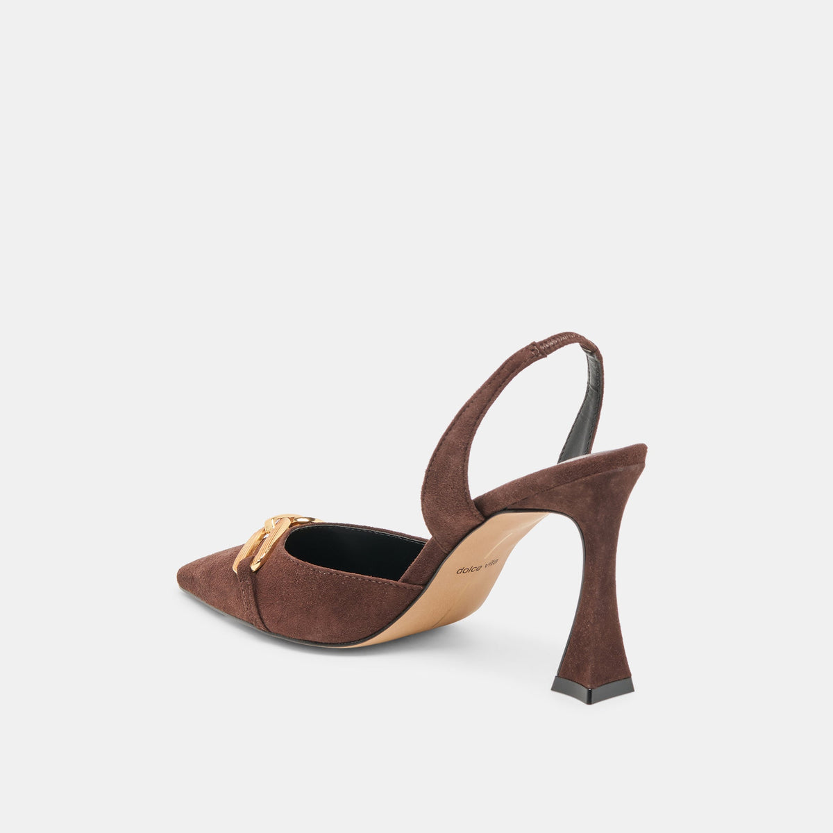 Dolce Vita SHOES Malik Mahogany Nubuck Heels