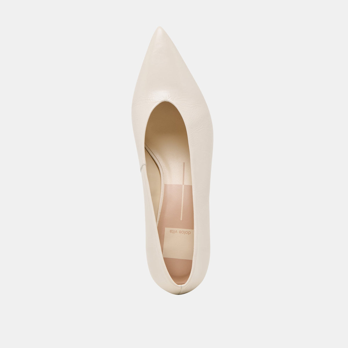 Dolce Vita SHOES ALWYN HEELS BONE CRINKLE PATENT
 – Dolce Vita