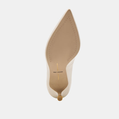 Dolce Vita SHOES ALWYN HEELS BONE CRINKLE PATENT
 – Dolce Vita