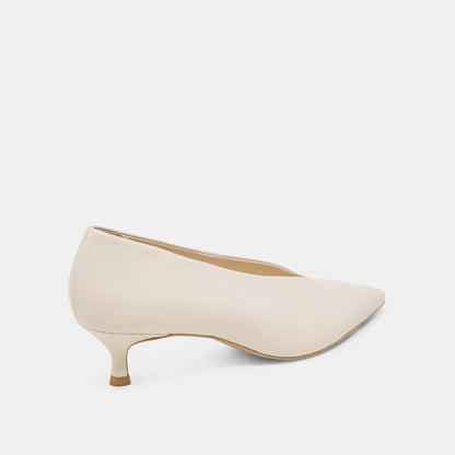 Dolce Vita SHOES ALWYN HEELS BONE CRINKLE PATENT
 – Dolce Vita