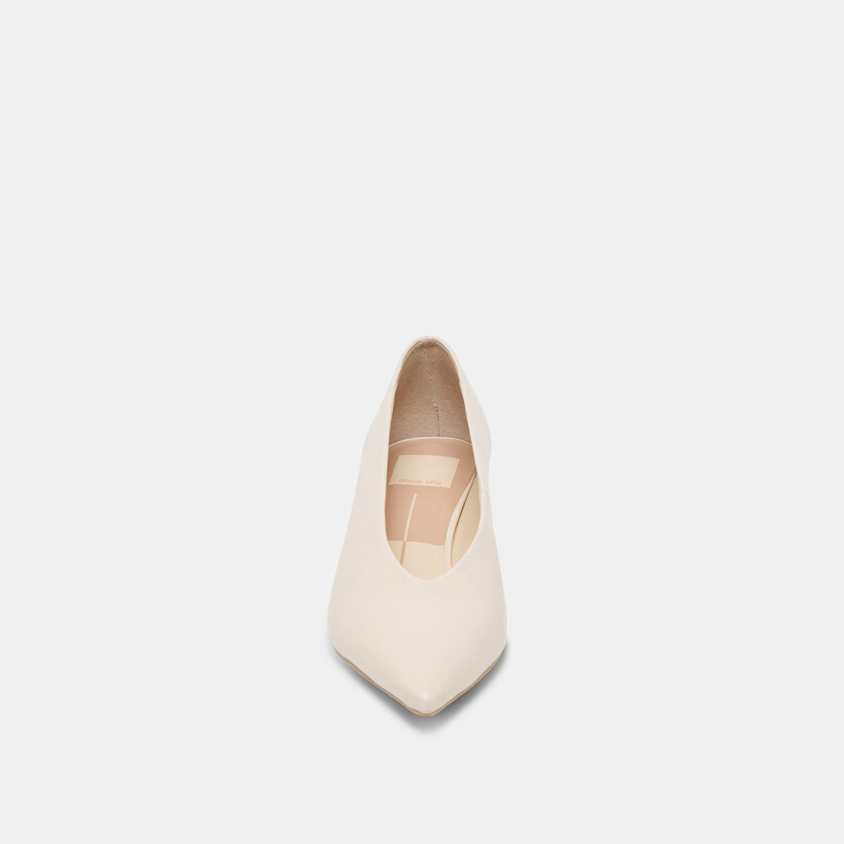 Dolce Vita SHOES ALWYN HEELS BONE CRINKLE PATENT
 – Dolce Vita