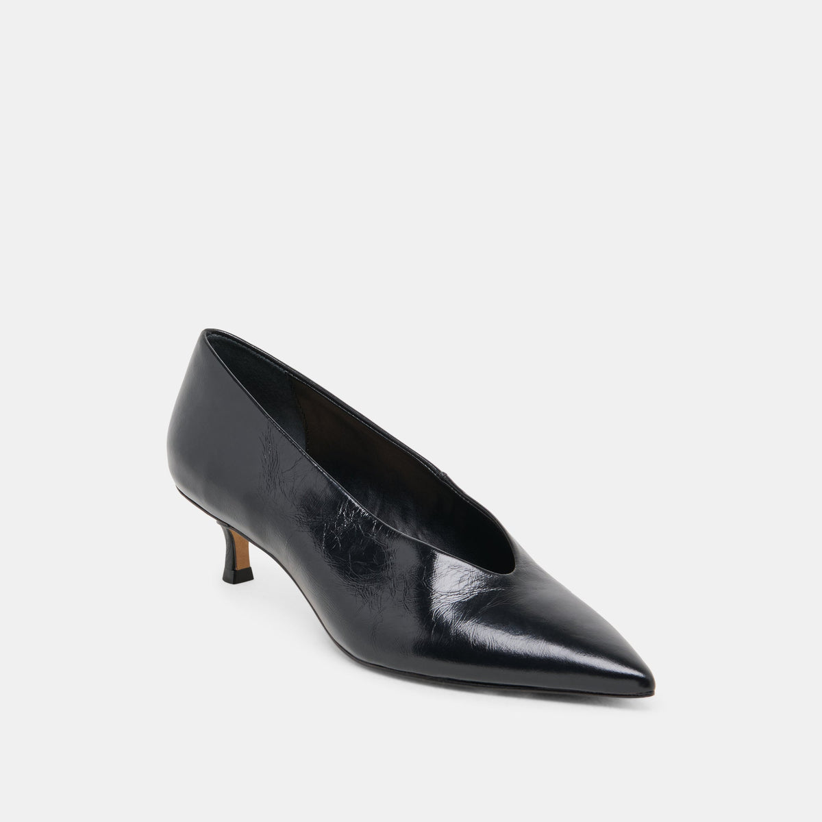 Dolce Vita SHOES ALWYN HEELS MIDNIGHT CRINKLE PATENT
 – Dolce Vita