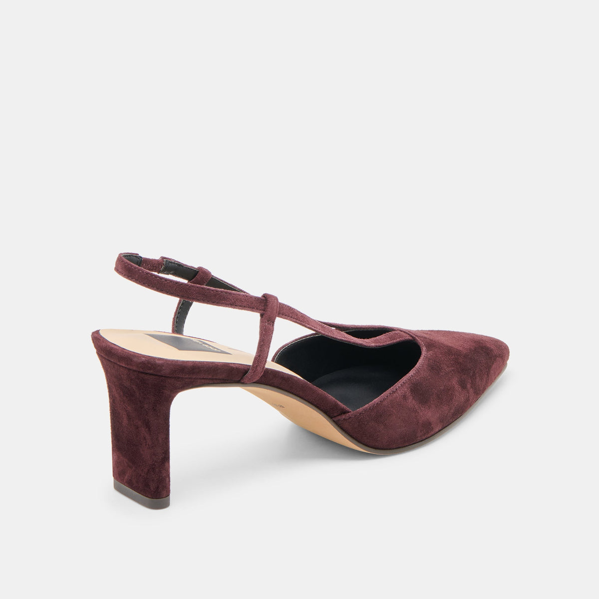 Dolce Vita SHOES Ginay Mulberry Suede Heels