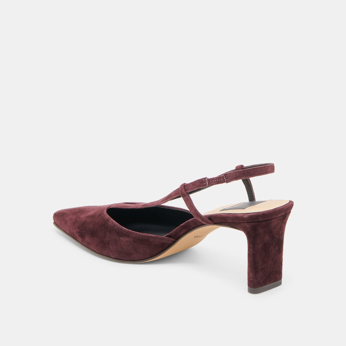 Dolce Vita SHOES Ginay Mulberry Suede Heels