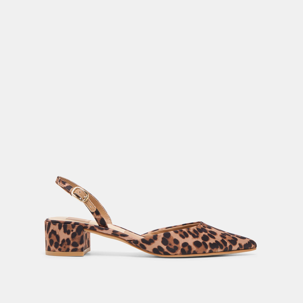Dolce Vita SHOES Carel Dk Leopard Satin Heels