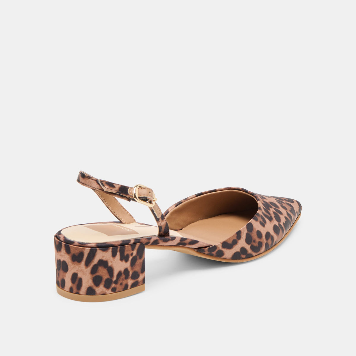 Dolce Vita SHOES Carel Dk Leopard Satin Heels