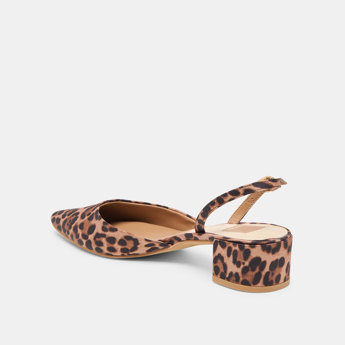 Dolce Vita SHOES Carel Dk Leopard Satin Heels