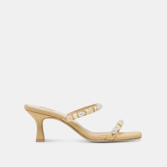 Dolce Vita SHOES GRASON HEELS LT NATURAL RAFFIA
 – Dolce Vita