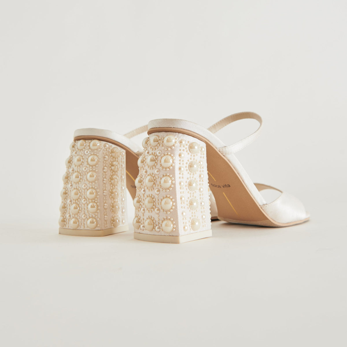 Dolce Vita SHOES JEMMY PEARL HEELS VANILLA SILK
 – Dolce Vita