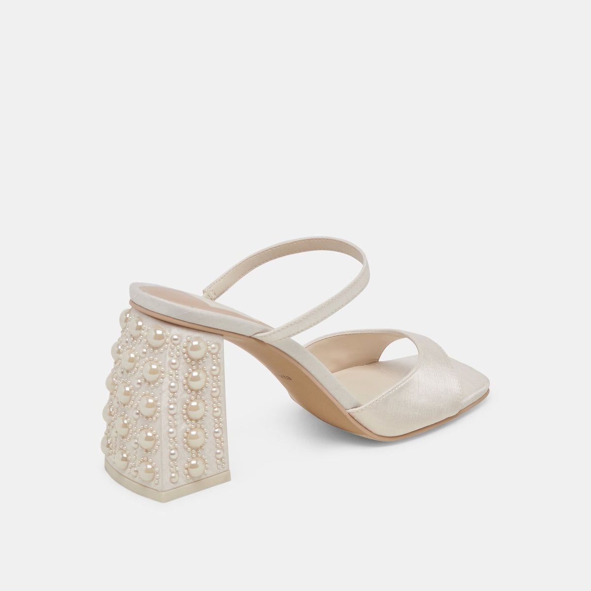 Dolce Vita SHOES JEMMY PEARL HEELS VANILLA SILK
 – Dolce Vita