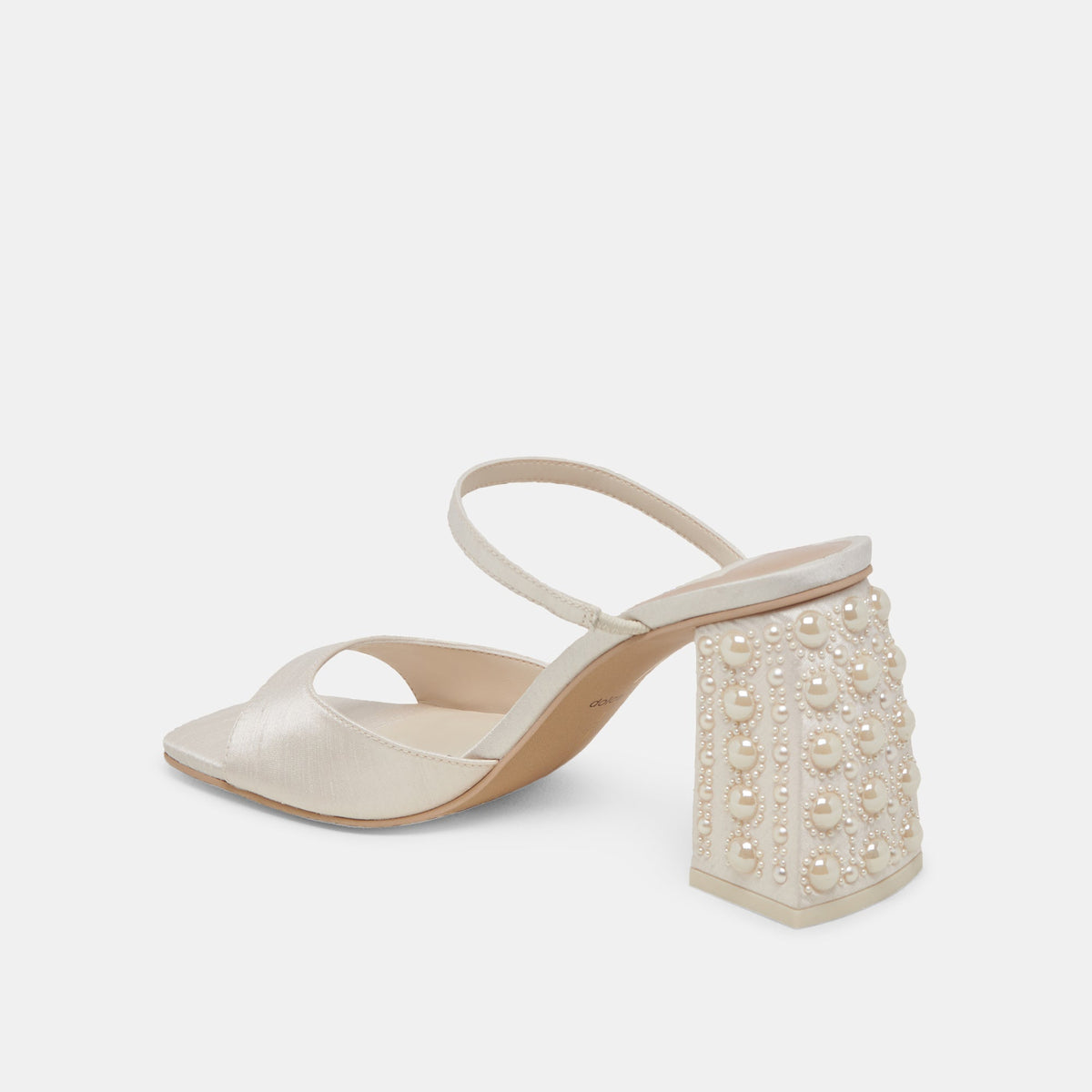 Dolce Vita SHOES JEMMY PEARL HEELS VANILLA SILK
 – Dolce Vita