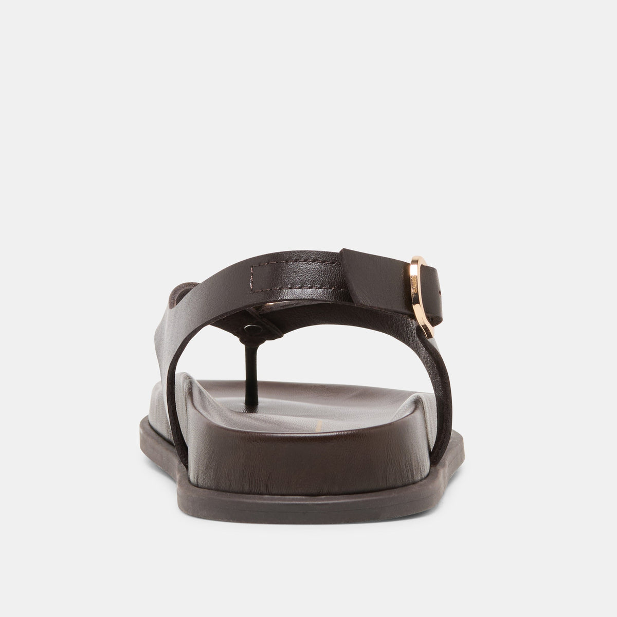 Dolce Vita SHOES Jony Dk Brown Leather Sandals
