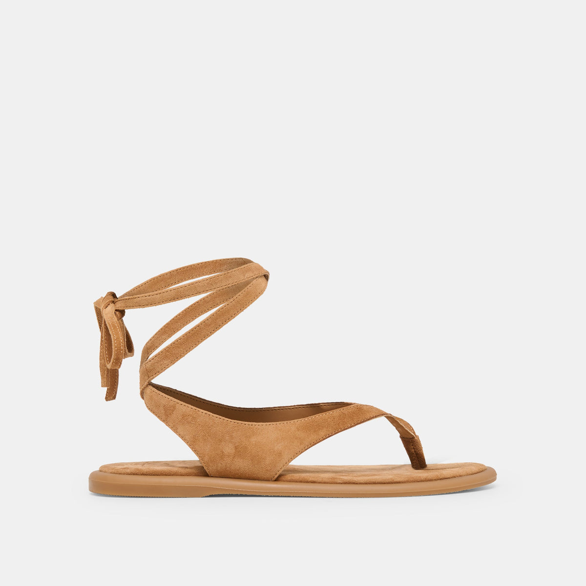 Dolce Vita SHOES Jayden Teak Suede Sandals