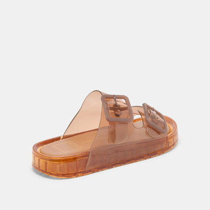 Dolce Vita SHOES Julio Whiskey Vinyl Sandals