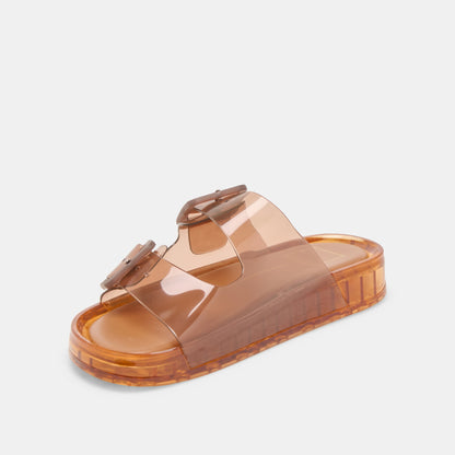 Dolce Vita SHOES Julio Whiskey Vinyl Sandals