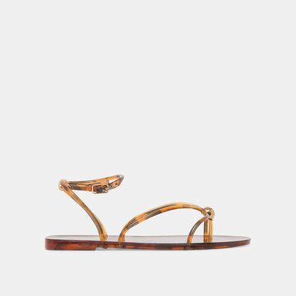 Dolce Vita SHOES Kenley Vinyl Tortoise Jelly Sandals