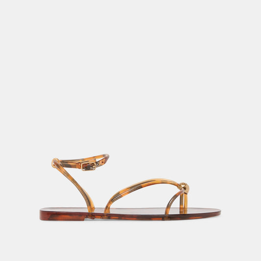 Dolce Vita SHOES Kenley Vinyl Tortoise Jelly Sandals