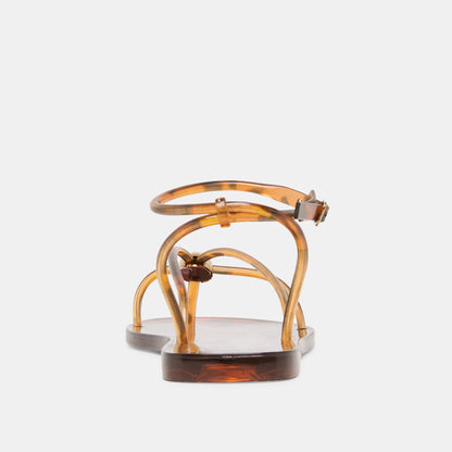 Dolce Vita SHOES Kenley Vinyl Tortoise Jelly Sandals