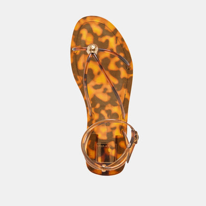Dolce Vita SHOES Kenley Vinyl Tortoise Jelly Sandals