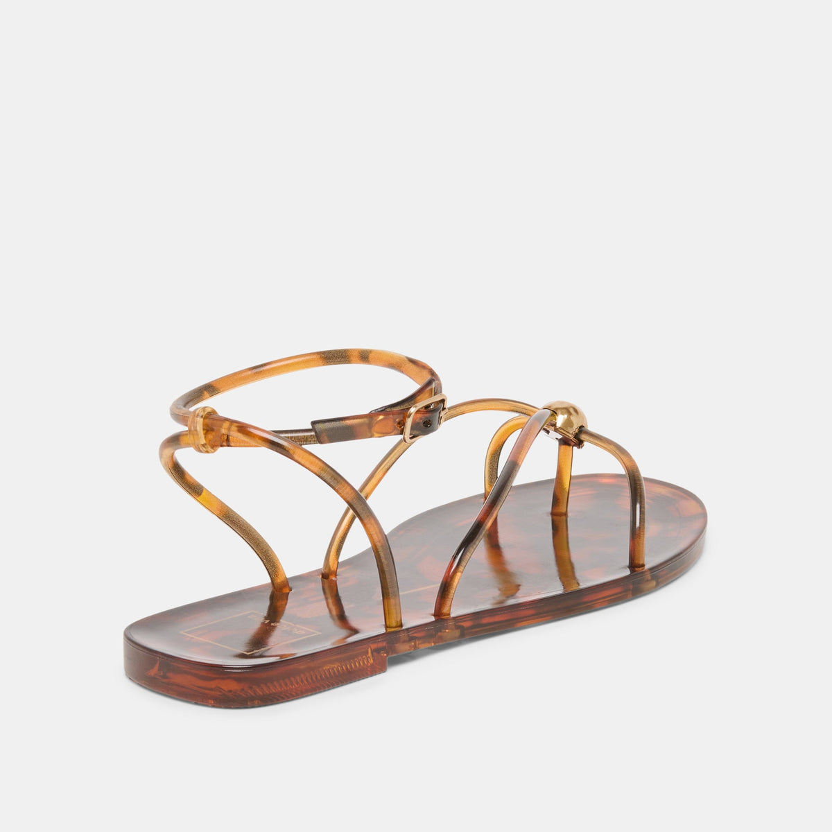 Dolce Vita SHOES Kenley Vinyl Tortoise Jelly Sandals