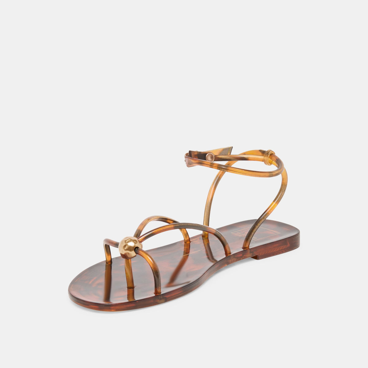 Dolce Vita SHOES Kenley Vinyl Tortoise Jelly Sandals