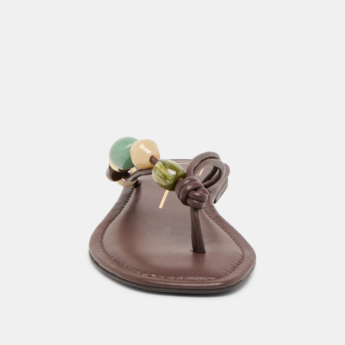 Dolce Vita SHOES Cely Dk Brown Leather Sandals