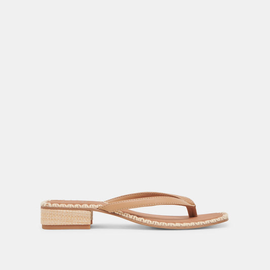 Dolce Vita SHOES BARTY SANDALS LIGHT TAN LEATHER
 – Dolce Vita