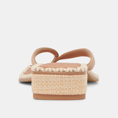 Dolce Vita SHOES BARTY SANDALS LIGHT TAN LEATHER
 – Dolce Vita