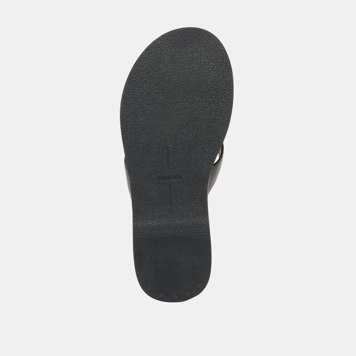 Dolce Vita SHOES Jaina Black Leather Sandals