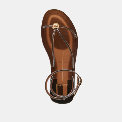 Dolce Vita SHOES Kenley Vinyl Chocolate Jelly Sandals