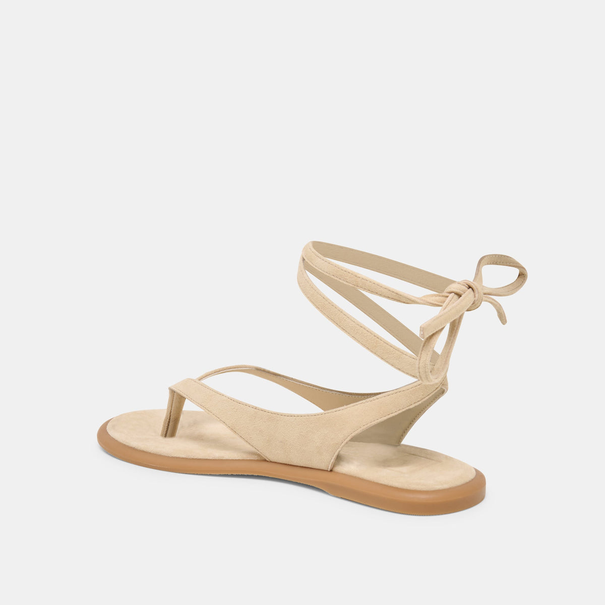 Dolce Vita SHOES Jayden Almond Suede Sandals