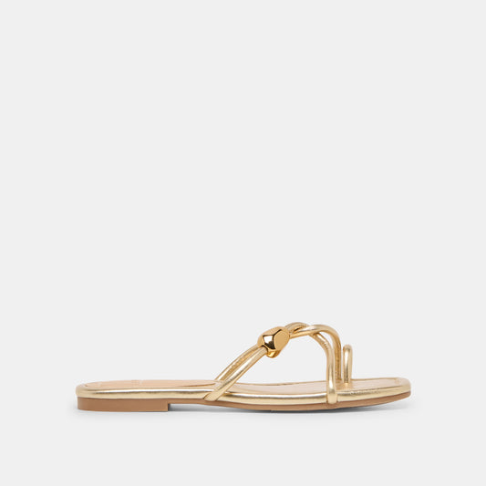 Dolce Vita SHOES Louiz Gold Stella Sandals