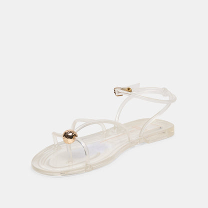 Dolce Vita SHOES Kenley Vinyl Crystal Jelly Sandals