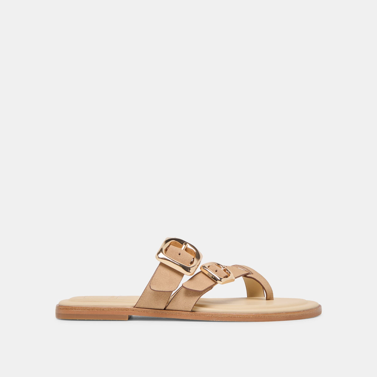 Dolce Vita SHOES Shore Camel Suede Sandals