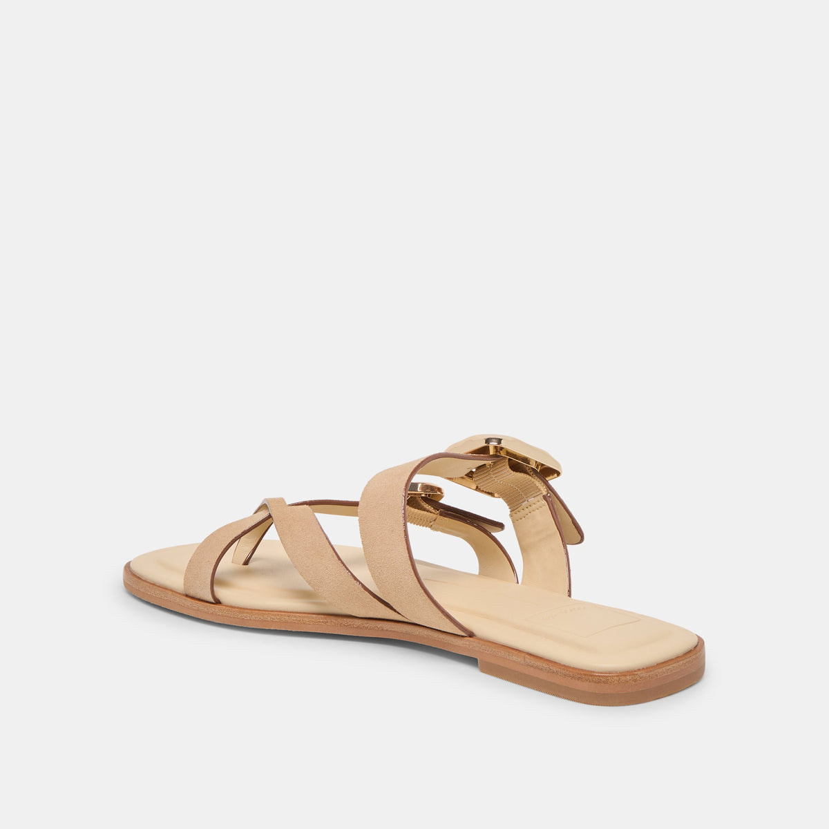 Dolce Vita SHOES Shore Camel Suede Sandals