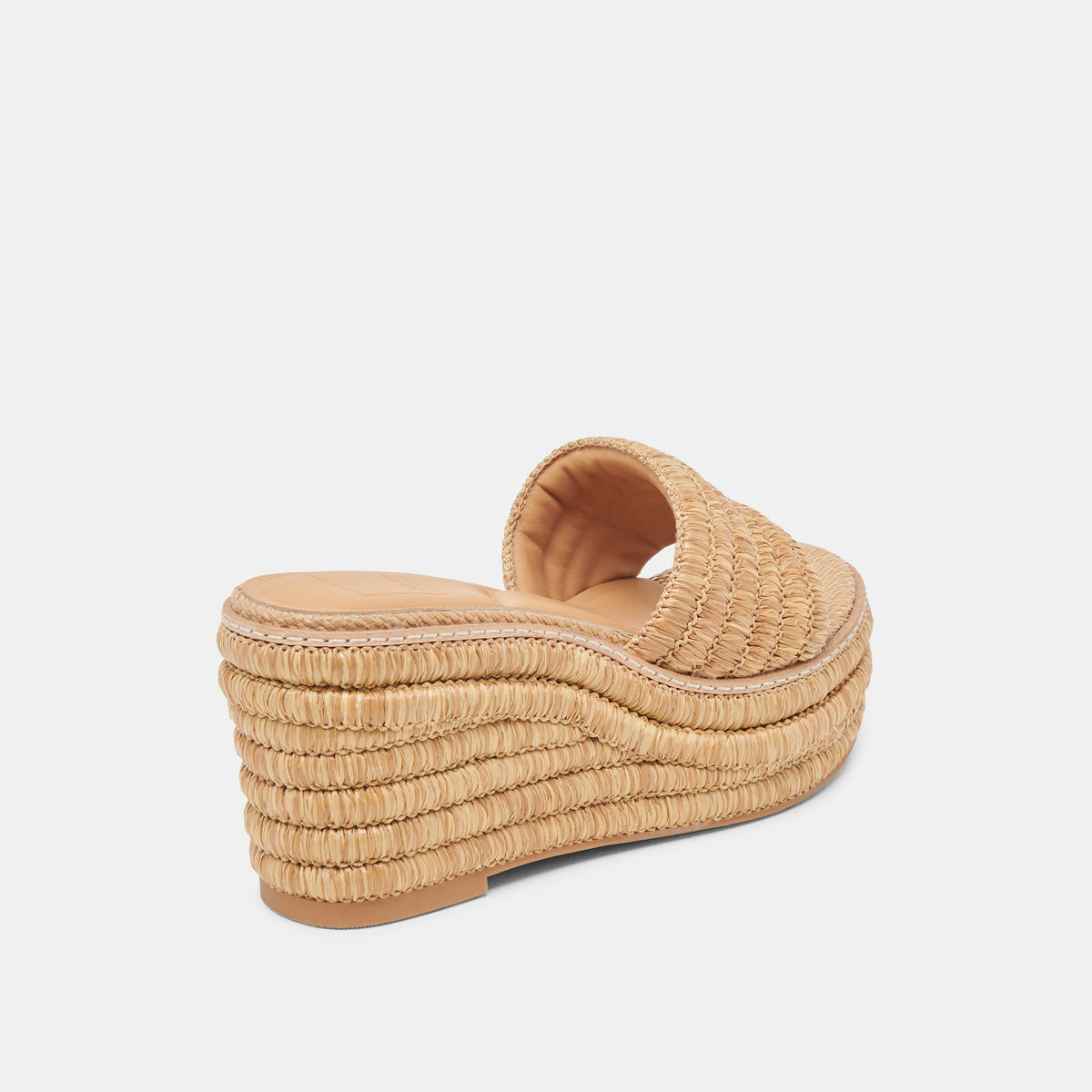 Dolce Vita SHOES Throne Lt Natural Raffia Wedges