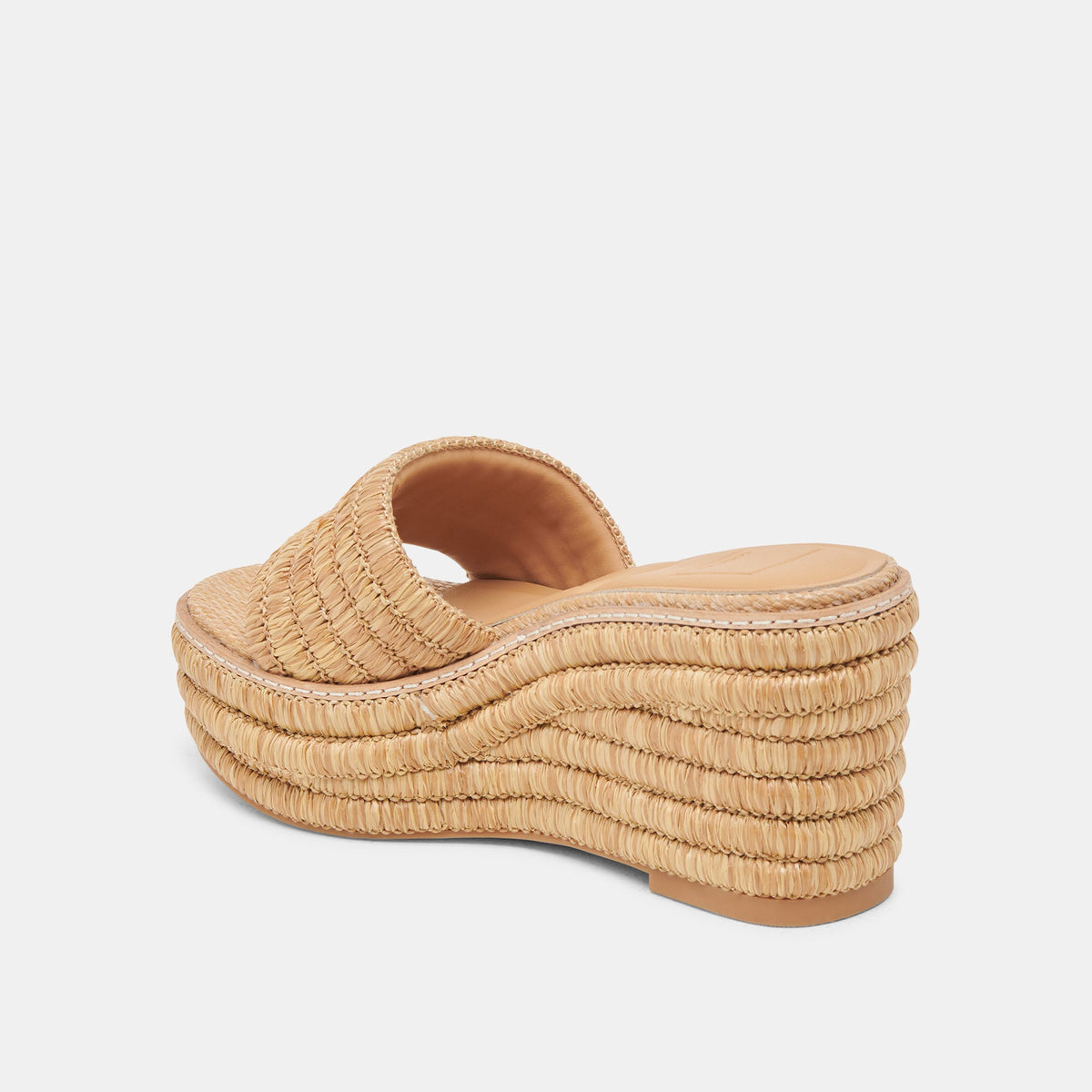Dolce Vita SHOES Throne Lt Natural Raffia Wedges