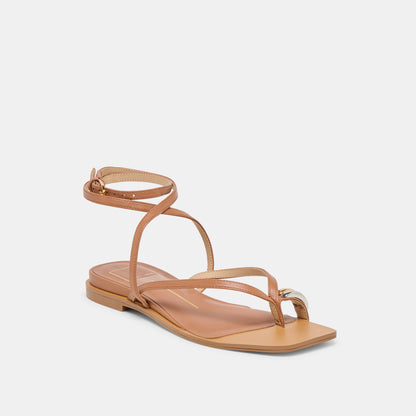 Dolce Vita SHOES Tyrice Espresso Leather Sandals