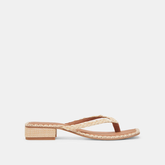 Dolce Vita SHOES BARTY SANDALS LT NATURAL RAFFIA
 – Dolce Vita