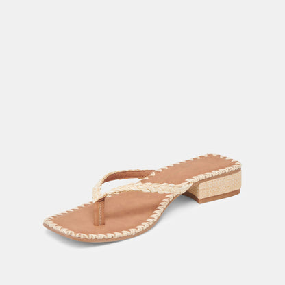 Dolce Vita SHOES BARTY SANDALS LT NATURAL RAFFIA
 – Dolce Vita