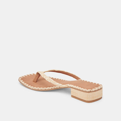 Dolce Vita SHOES BARTY SANDALS LT NATURAL RAFFIA
 – Dolce Vita