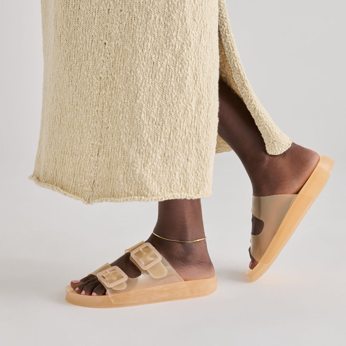 Dolce Vita SHOES Julio Praline Vinyl Sandals