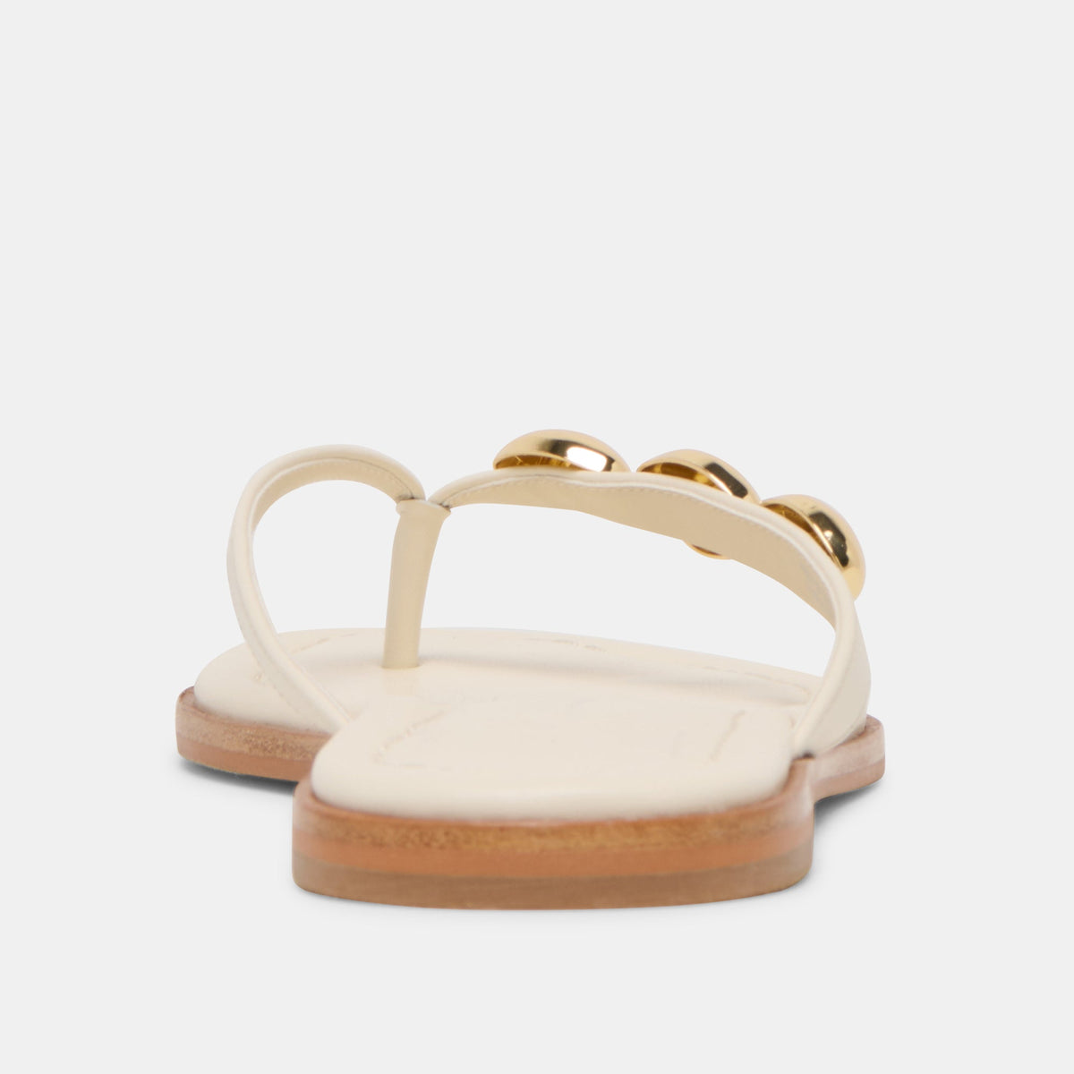 Dolce Vita SHOES Juny Off White Leather Sandals