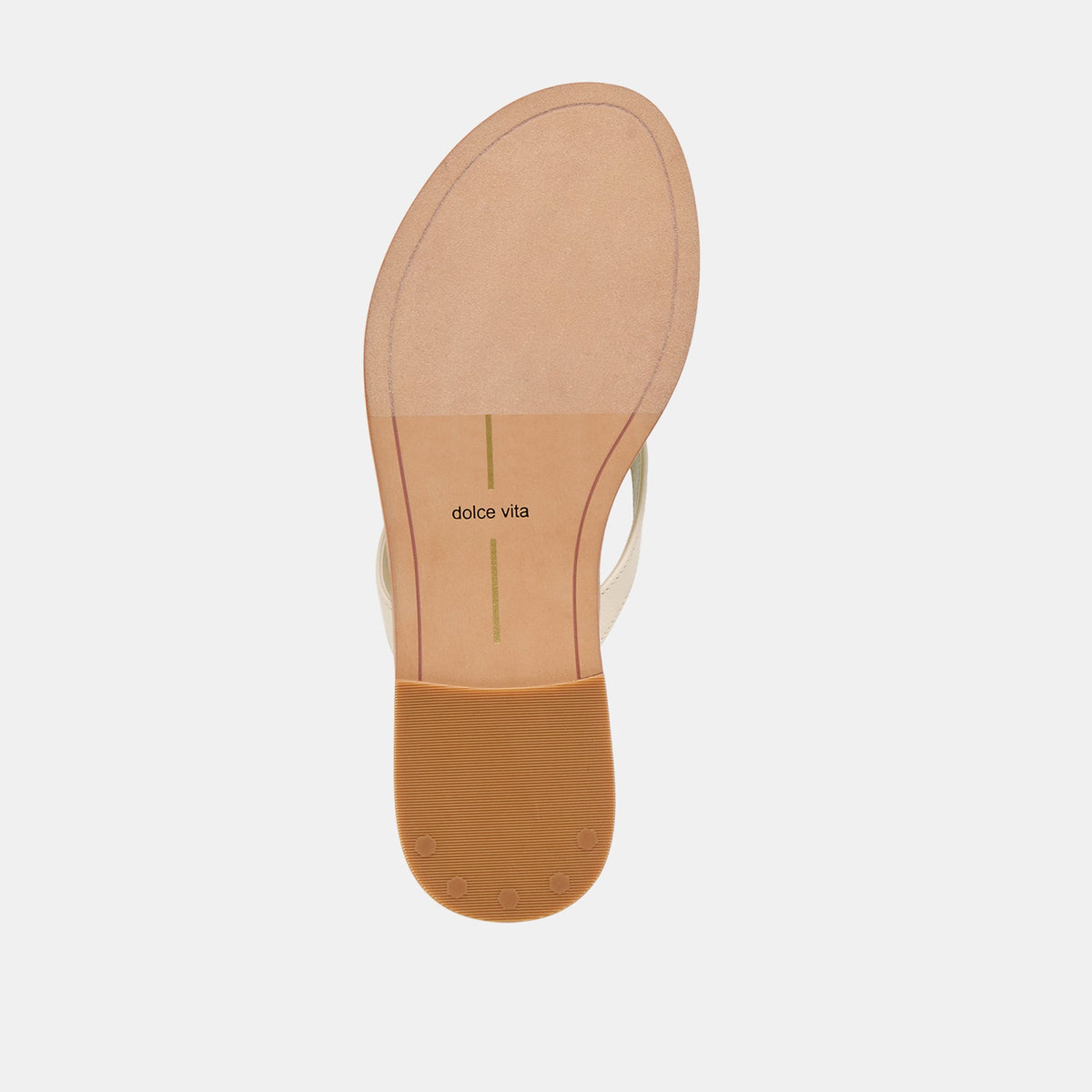 Dolce Vita SHOES Juny Off White Leather Sandals